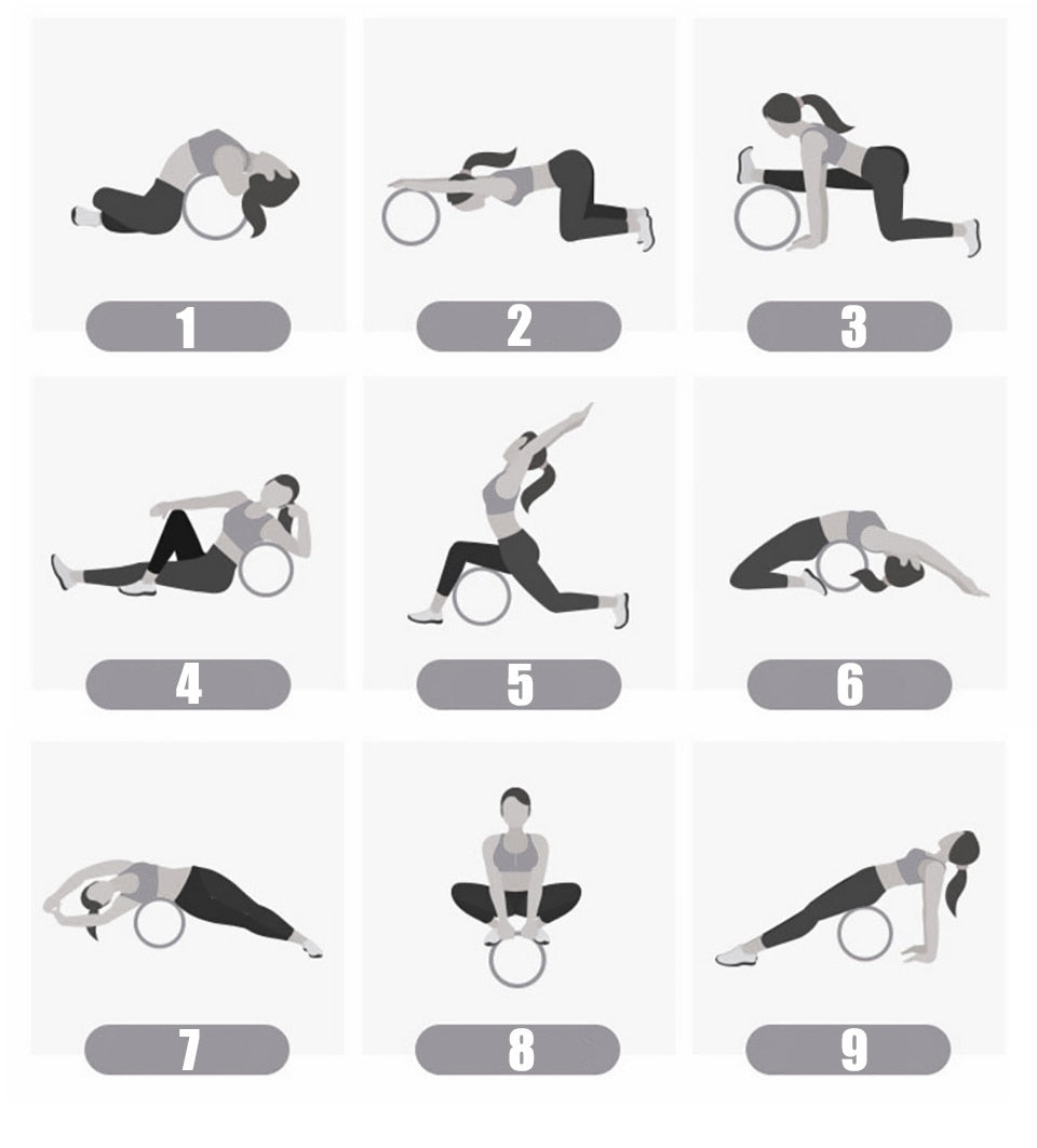 Yoga Wheel-Natural Cork