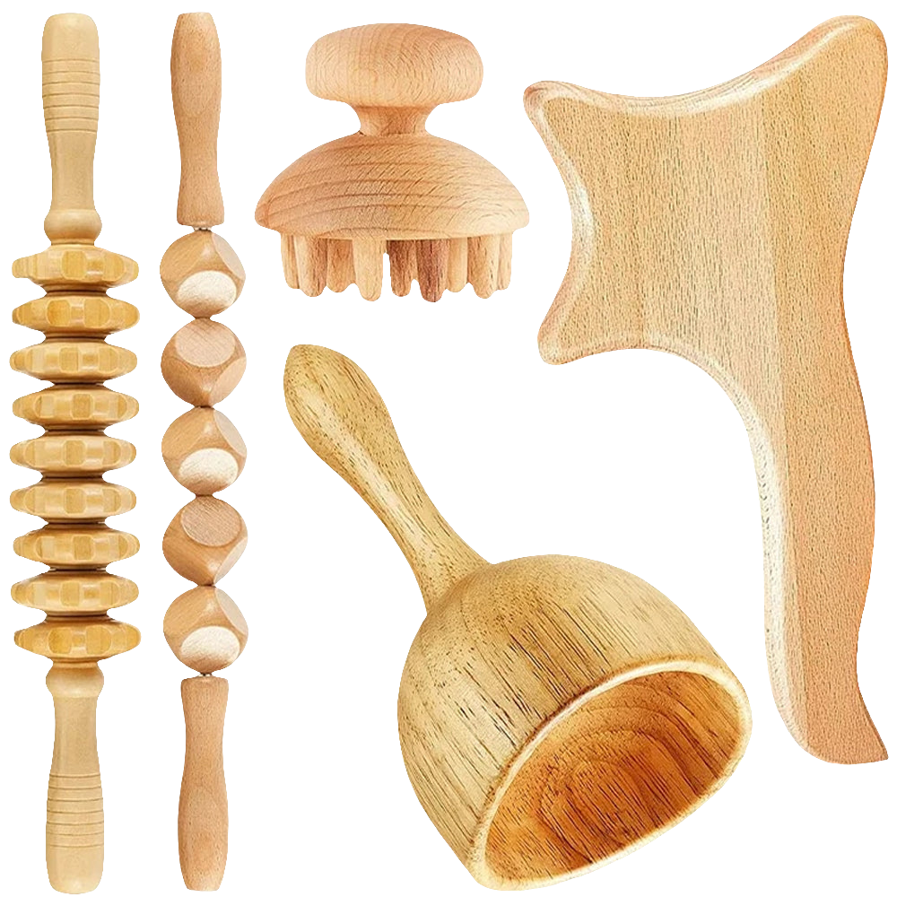 Wood Therapy Massage Set