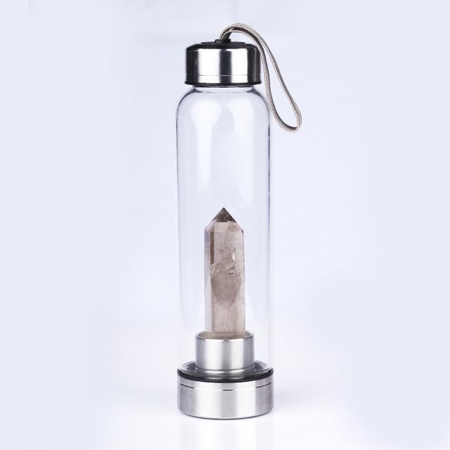 Crystal Gemstone Water Bottle