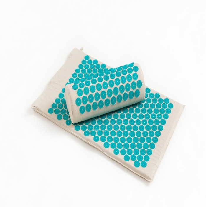 Lotus Spike Acupressure Mat and Pillow Set