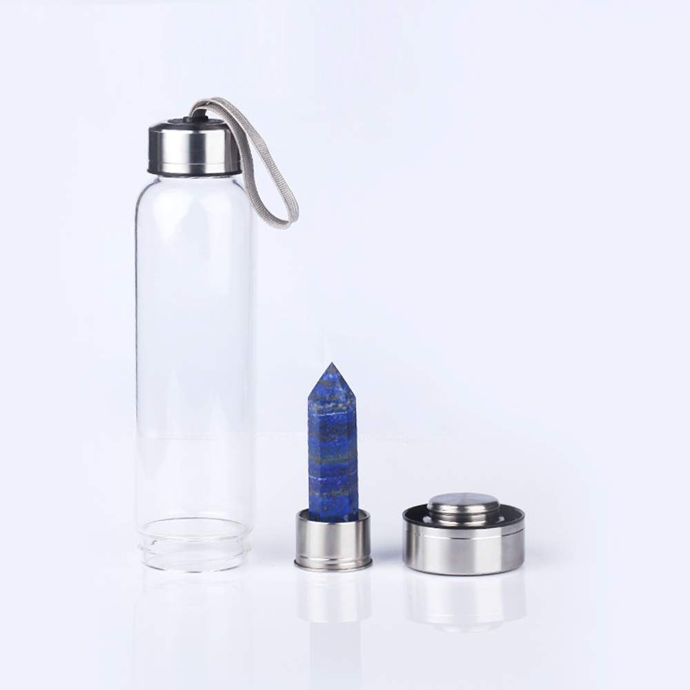 Crystal Gemstone Water Bottle