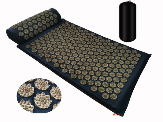 Lotus Shakti Acupressure Mat and Pillow Set