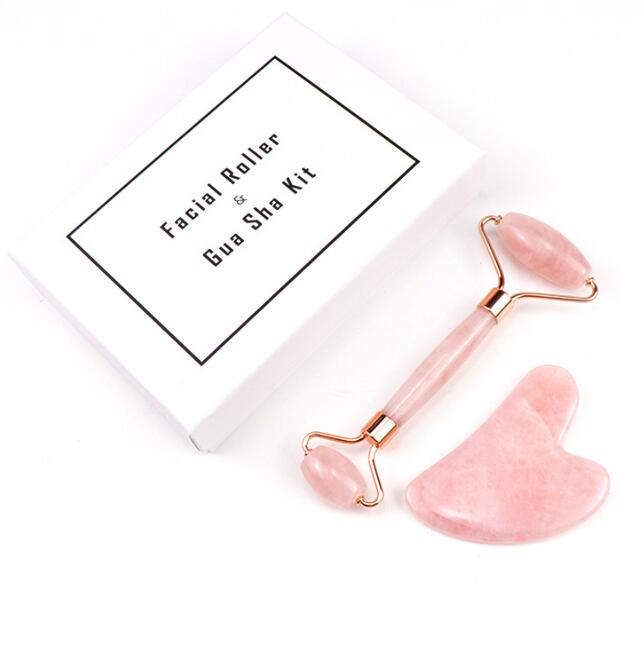 Face Crystal Roller/Massager and Gua Sha