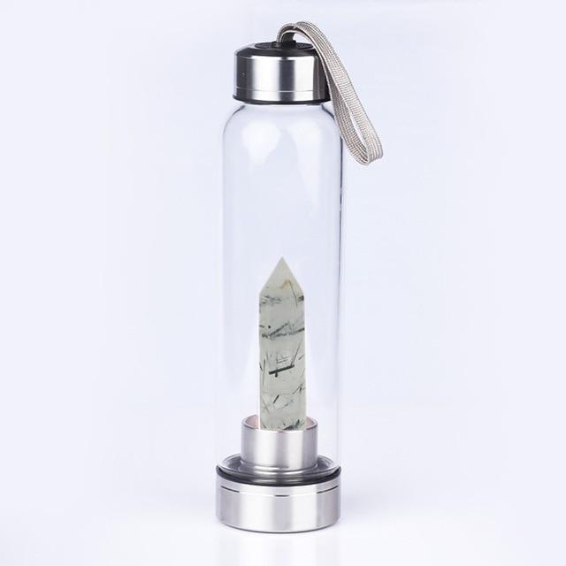 Crystal Gemstone Water Bottle